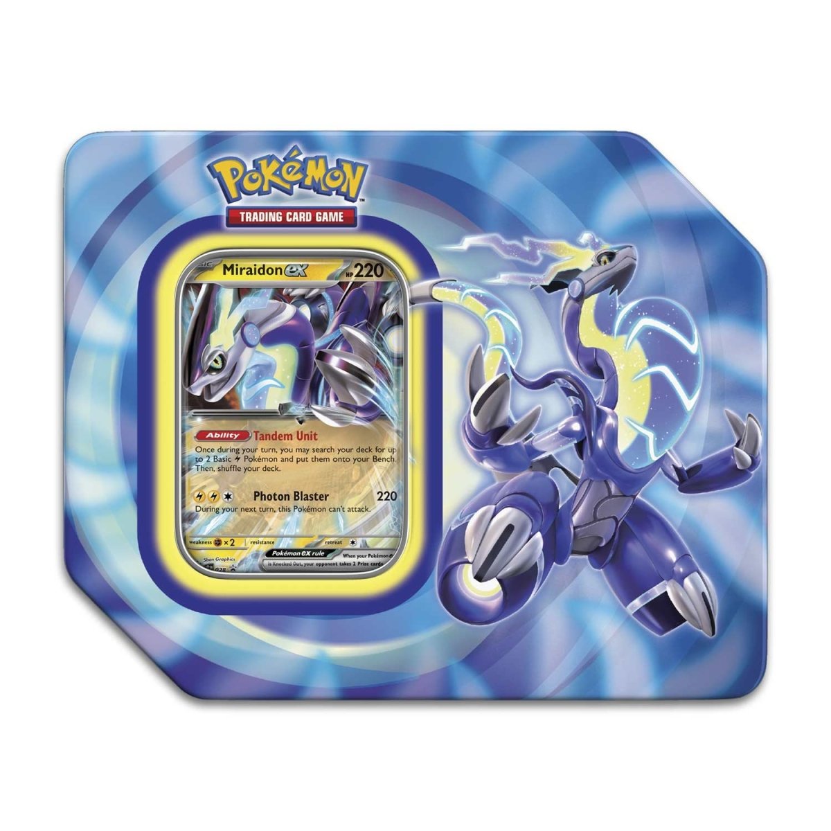 Paldea Legends Tin (Miraidon EX)