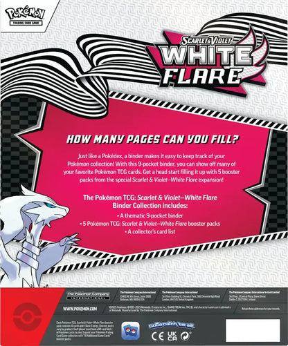 White Flare Binder Collection