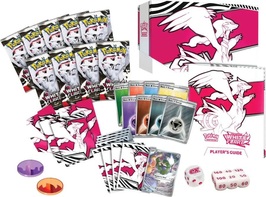 White Flare Elite Trainer Box