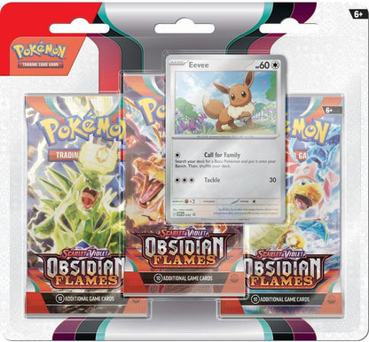 Obsidian Flames 3 Pack Blister (1 Drawn At Random)