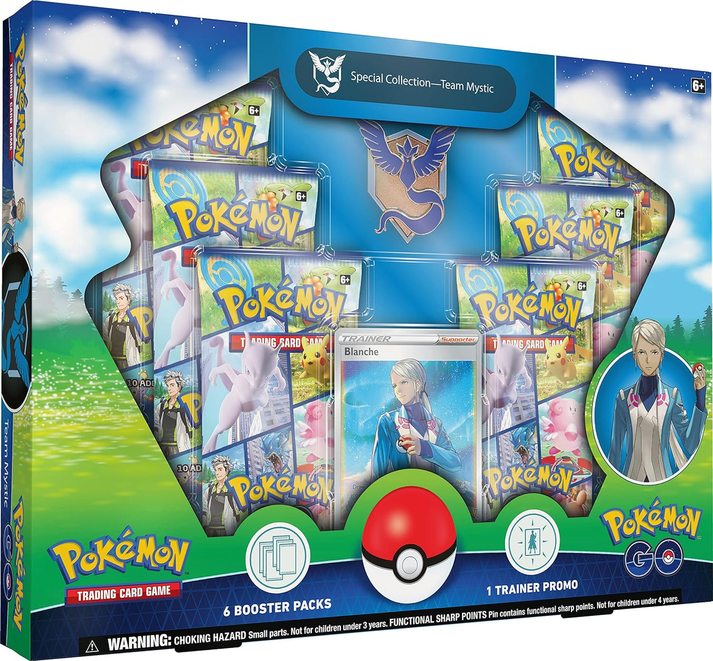 Pokemon Go Special Team Collection (Team Mystic)