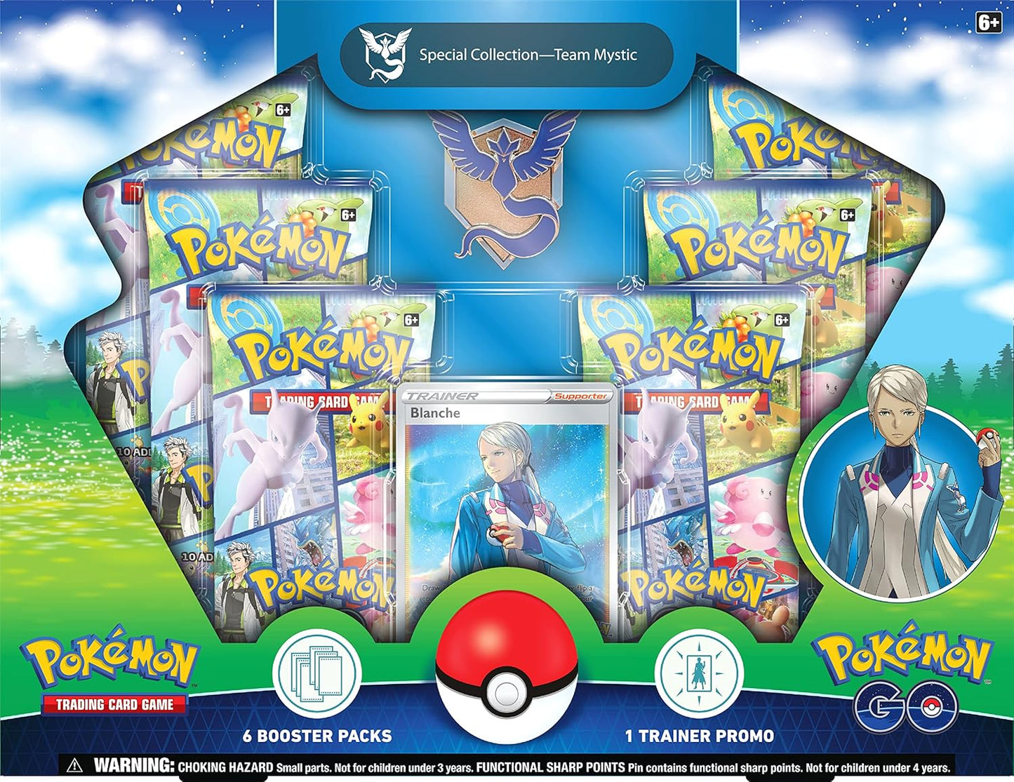 Pokemon Go Special Team Collection (Team Mystic)