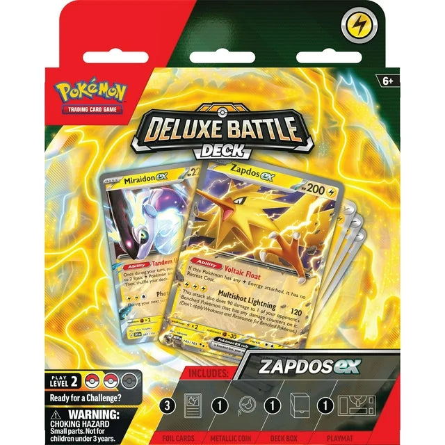 Zapdos EX Deluxe Battle Deck